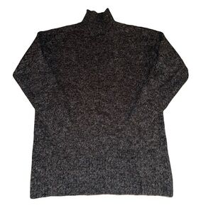 Double Zero Women’s Acrylic Blend Turtleneck  Oversized Sweater